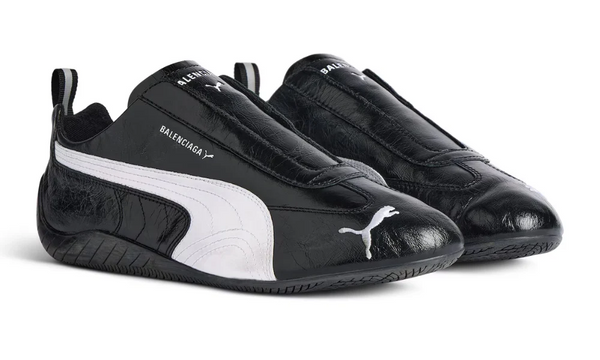 Balenciaga x Puma Speedcat Leather 'Black/ White'