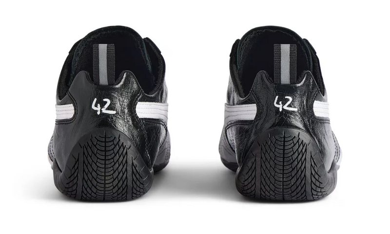 Balenciaga x Puma Speedcat Leather 'Black/ White'