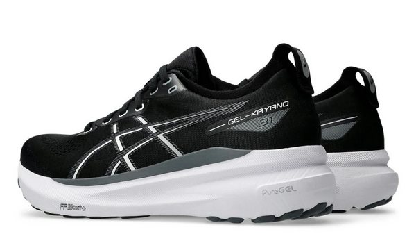 Asics Gel Kayano 31 Wide 'Black / White '