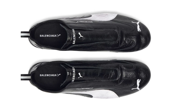 Balenciaga x Puma Speedcat Leather 'Black/ White'