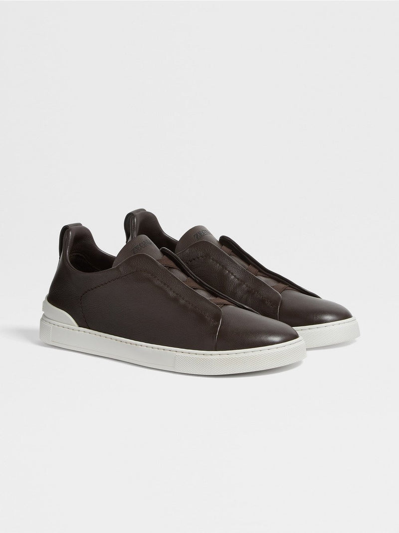 Dark Brown Triple Stitch™ SECONDSKIN Sneakers