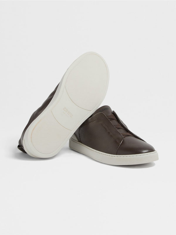 Dark Brown Triple Stitch™ SECONDSKIN Sneakers