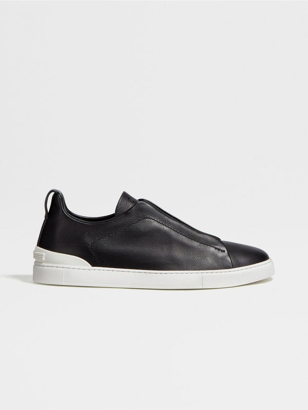 Black SECONDSKIN Triple Stitch™ Sneakers