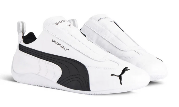 Balenciaga x Puma Speedcat Leather 'White / Black'