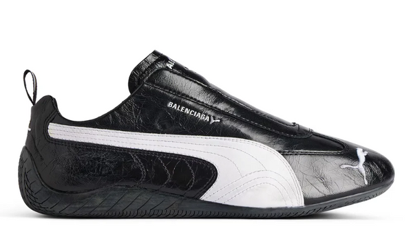 Balenciaga x Puma Speedcat Leather 'Black/ White'