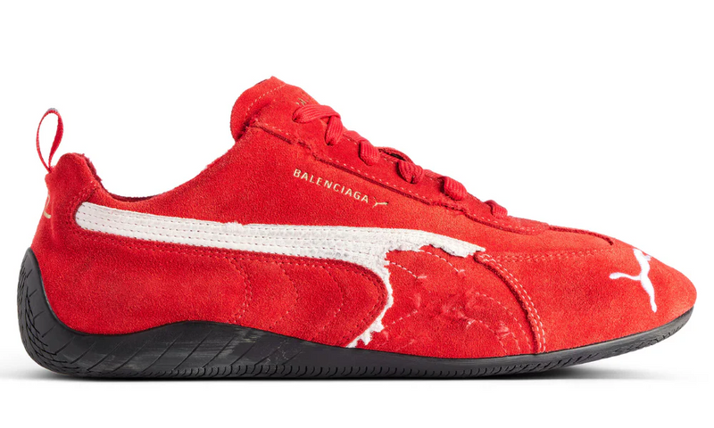 Balenciaga x Puma Speedcat Suede 'Red White'