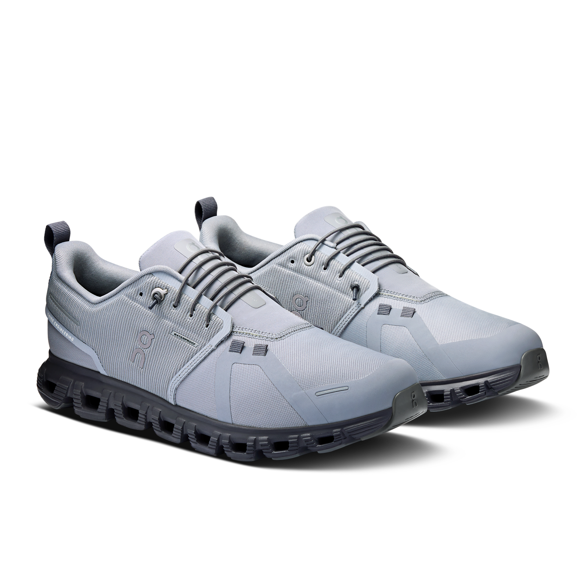 On Cloud 6 Waterproof "Alloy / Wolf"
